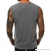 iYYVV Mens Skull Printed Sports Vest Striped Splice Large Open-Forked Male Tank Tops Gray B07QHG2Y6P
